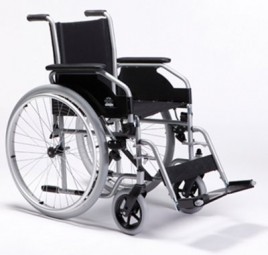 Rollstuhl 708 D (lang), Sitzbreite 42 cm